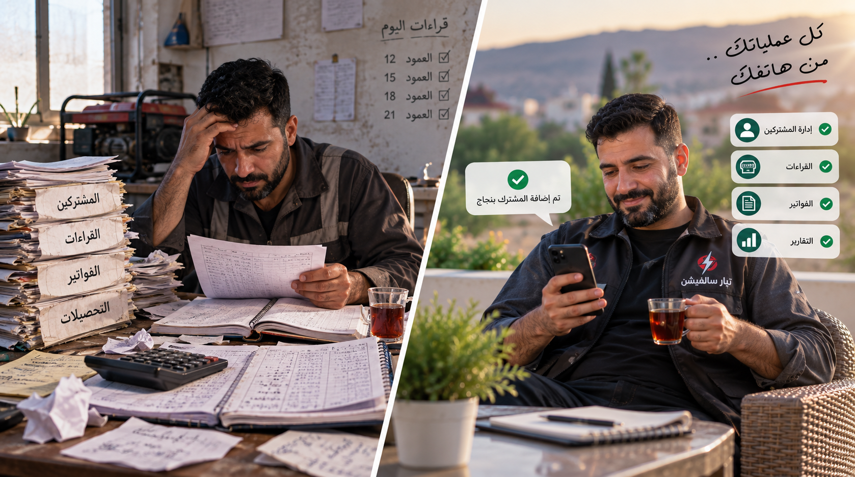 إدارة المشتركين في تيار سالفيشن